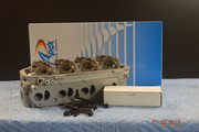 Cylinder Head Ford Escort Mercury Tracer 2.0L F7CE with Gasket & Bolt Set