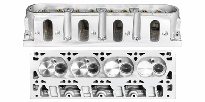NEW CNC Ported LS1/LS6 Cylinder Heads .650 Springs 2.02/1.59 Valves PAIR