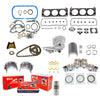 Engine Master Kit For GM 3.1L 12V OHV EK3130M, Year:88-90