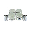 Piston For Chry/Mazda/Mitsub 1.5x1.5x4.0 4Cyl 2.6L/156 8V SOHC (G54B), Year:81-89
