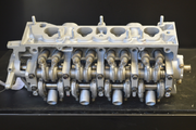 Honda Civic CX DX LX DelSol 1.6L P2A Cylinder Head