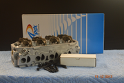 Cylinder Head Ford Focus 2.0L SOHC L4 YS4E w/Gasket and Head Bolt Set Kit - 1