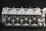 Cylinder Head Honda Civic Del 1.6L D16Z6 VTEC With Head Gasket Set Timing Belt Tensioner Water Pump